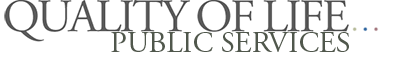 Quality of Life - Public Services